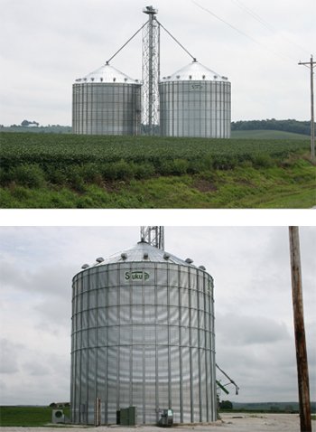 grain bins